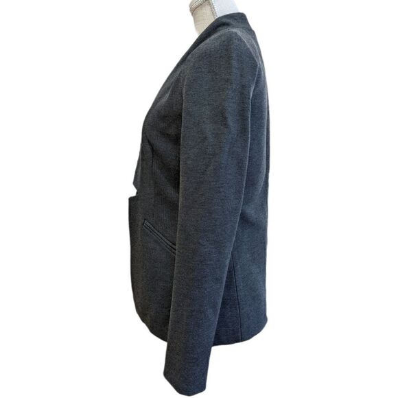 NWT J.Crew 365 Women's Grey Open Blazer Size 0 Style J6142 - Picture 5 of 9